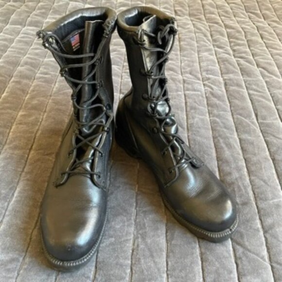 Altama Black Leather Combat Boots Size 6.5/8.5 main image 9